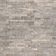 MSI Silver Travertine stacked stone 4.5 x 16 (LPNLTSIL4.516-MINI)