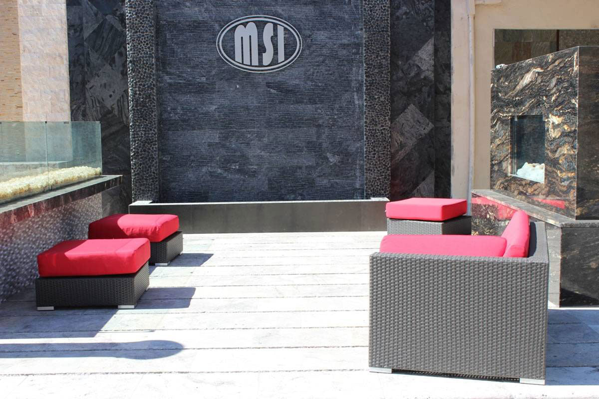 MSI Silver Travertine natural stone pavers 16 x 16 (LPAVTSIL1616T)