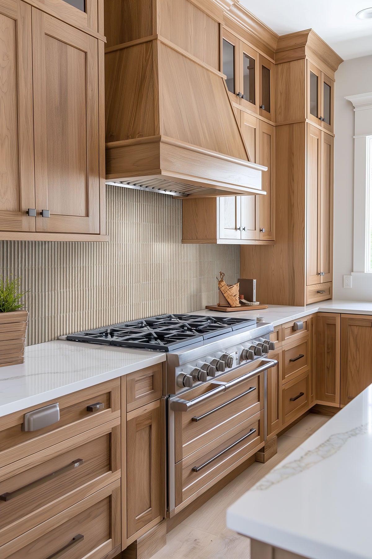 MSI Sinfonia Piano Abedul 4.5 x 9 Matte Porcelain tile (NWGSINPIAABE4.5X9) – MSI room scene (kitchen)