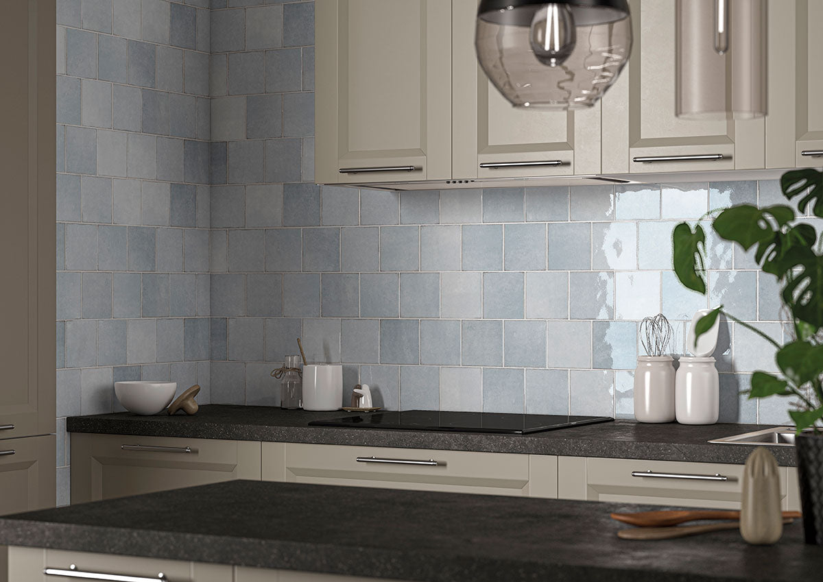 MSI Renzo Sky 5 x 5 Glossy Ceramic tile (NRENSKY5X5) – MSI room scene