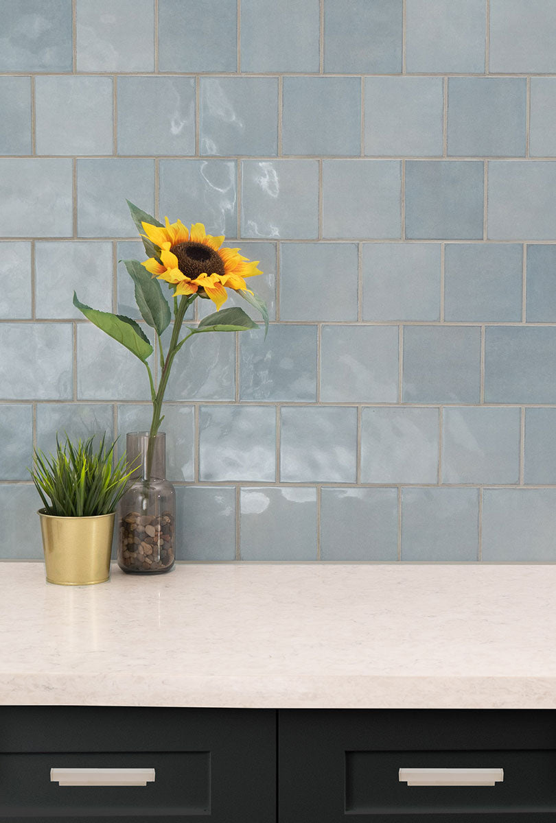 MSI Renzo Sky 5 x 5 Glossy Ceramic tile (NRENSKY5X5) – MSI room scene