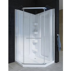 Mirolin Sorrento 38 Neo Angle One Piece Shower Mirolin
