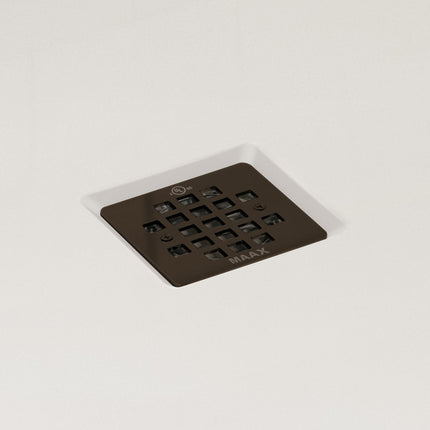 B3X 4836 Acrylic Alcove Shower Base with Center Drain in White - Plumbing Market