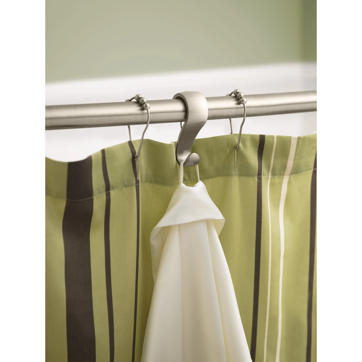 Moen Shower Curtain Rings SR2100 in Brushed Nickel (SR2100BN) - view 7