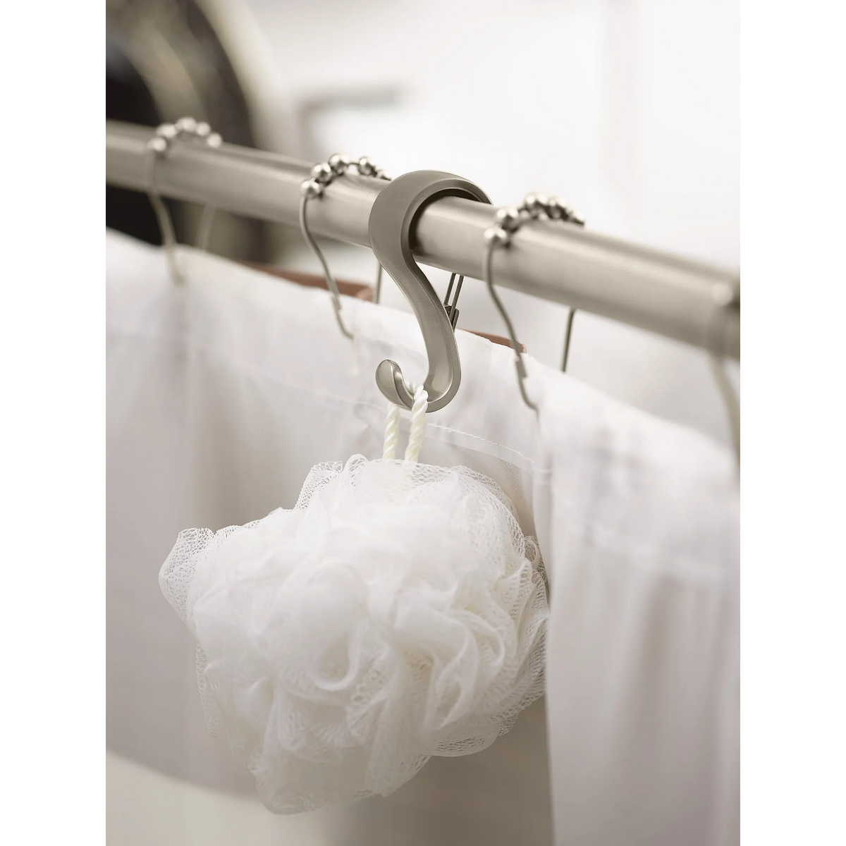 Moen Shower Curtain Rings SR2100 in Brushed Nickel (SR2100BN) - view 6