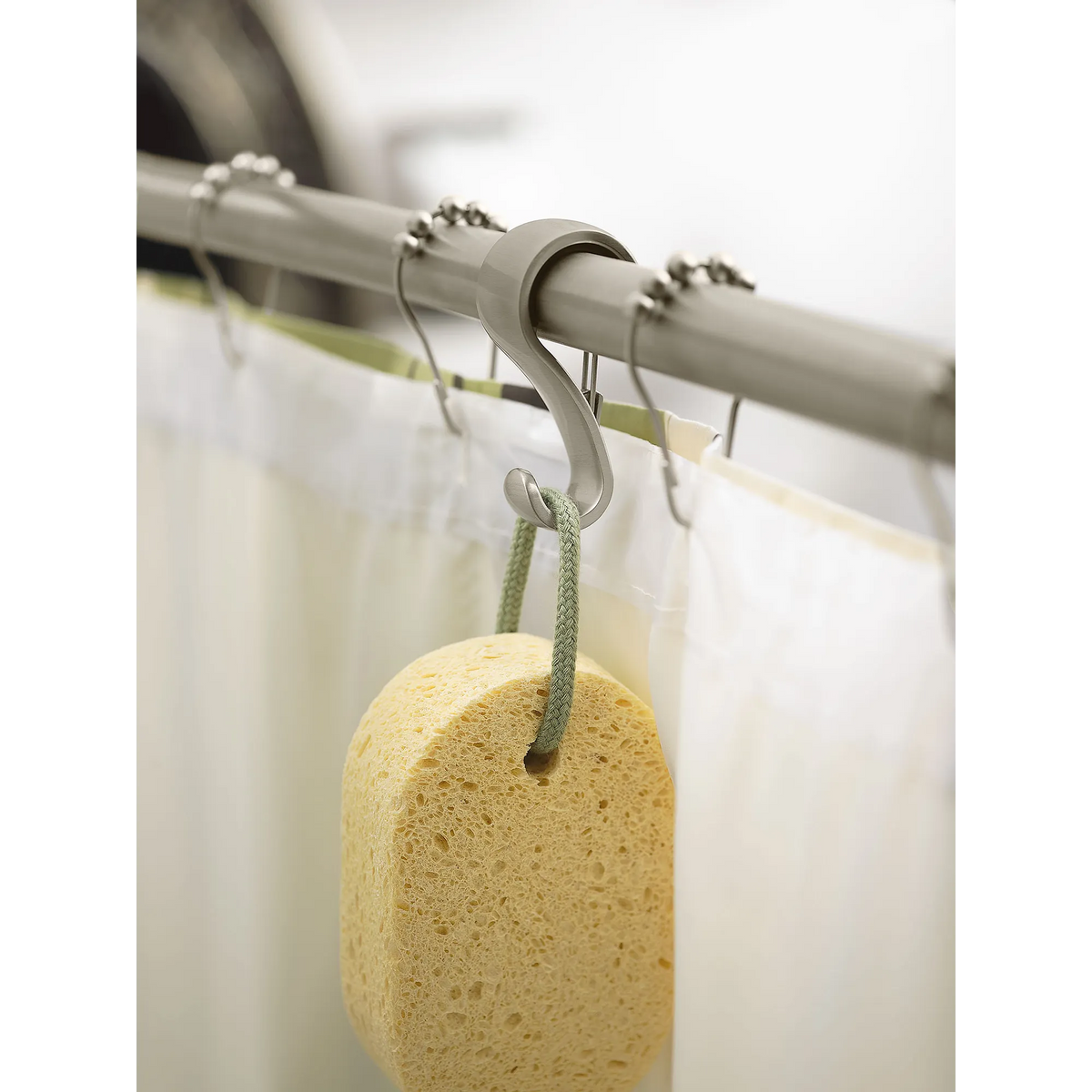 Moen Shower Curtain Rings SR2100 in Brushed Nickel (SR2100BN) - view 9