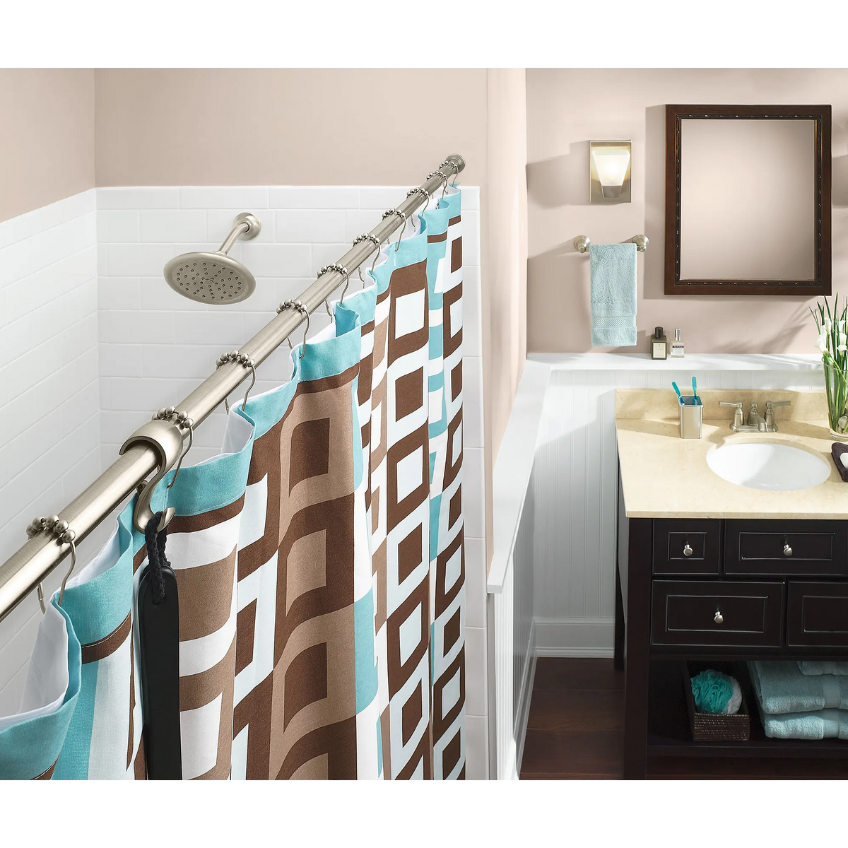 Moen Shower Curtain Rings SR2100 in Brushed Nickel (SR2100BN) - view 12
