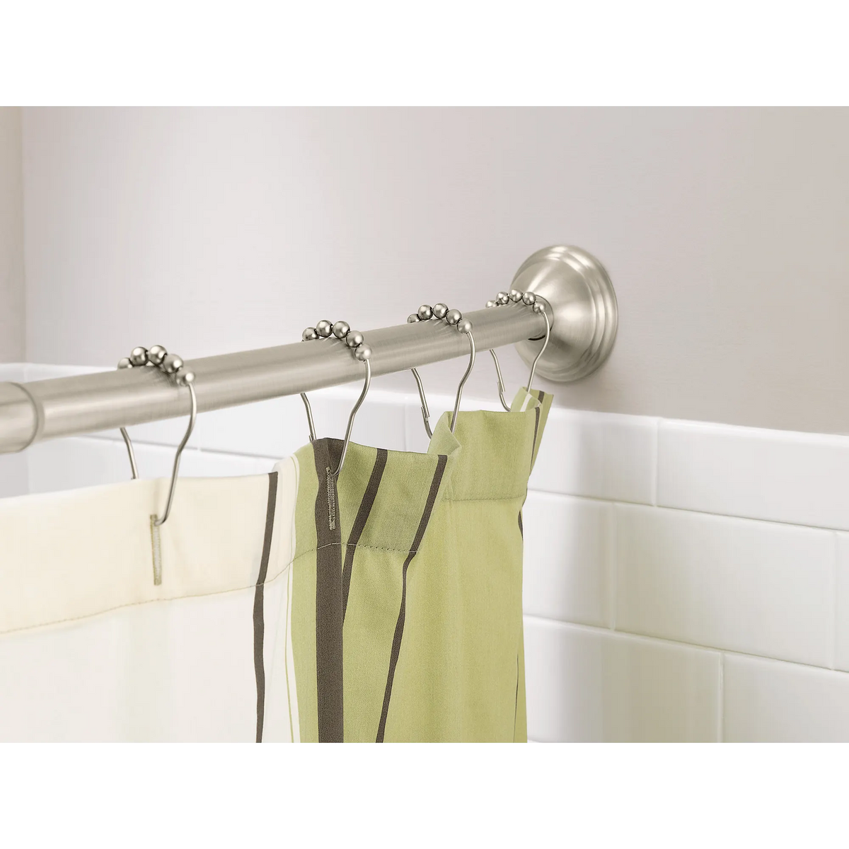 Moen Shower Curtain Rings SR2100 in Brushed Nickel (SR2100BN) - view 2