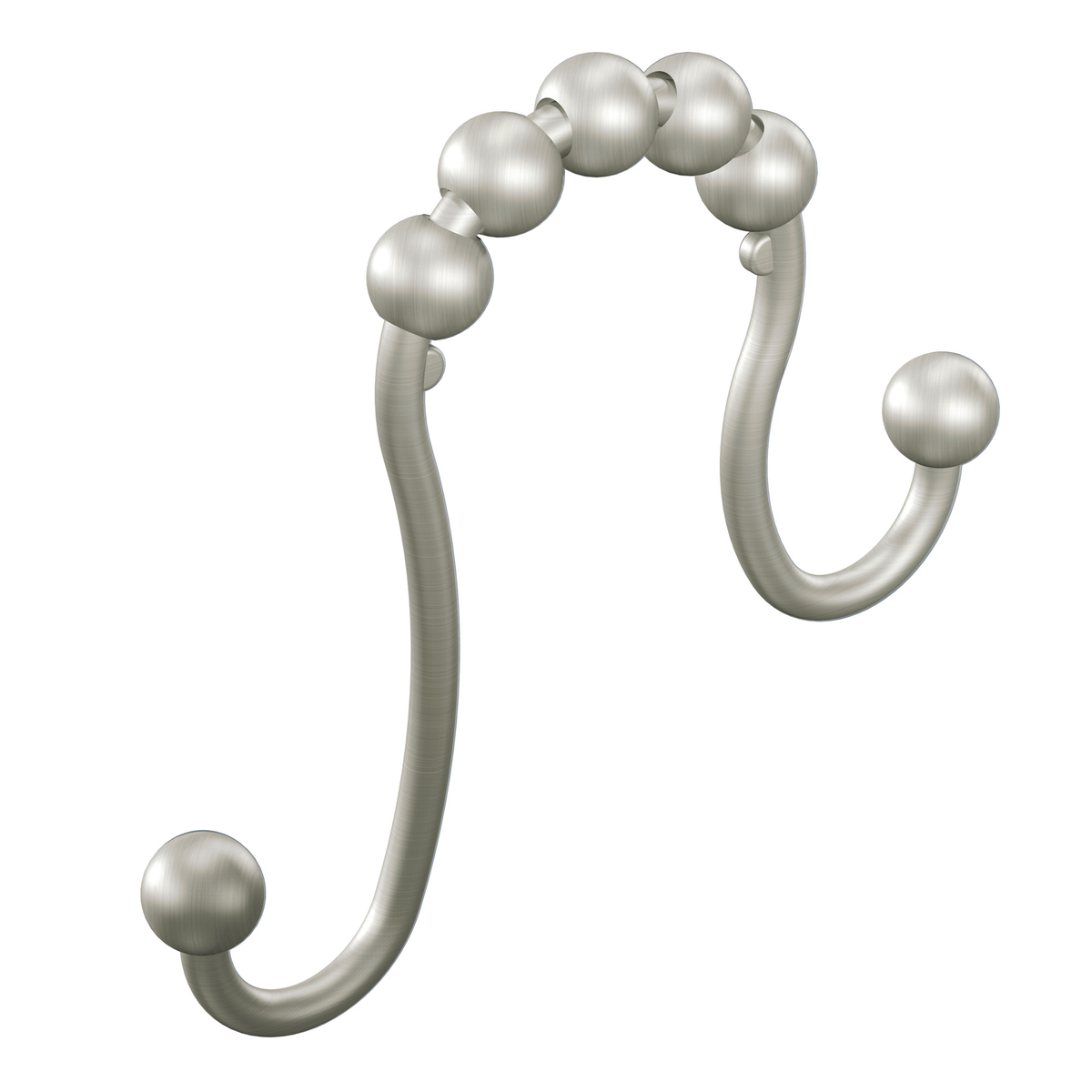 Moen Shower Curtain Rings SR2201 in Brushed Nickel (SR2201BN)