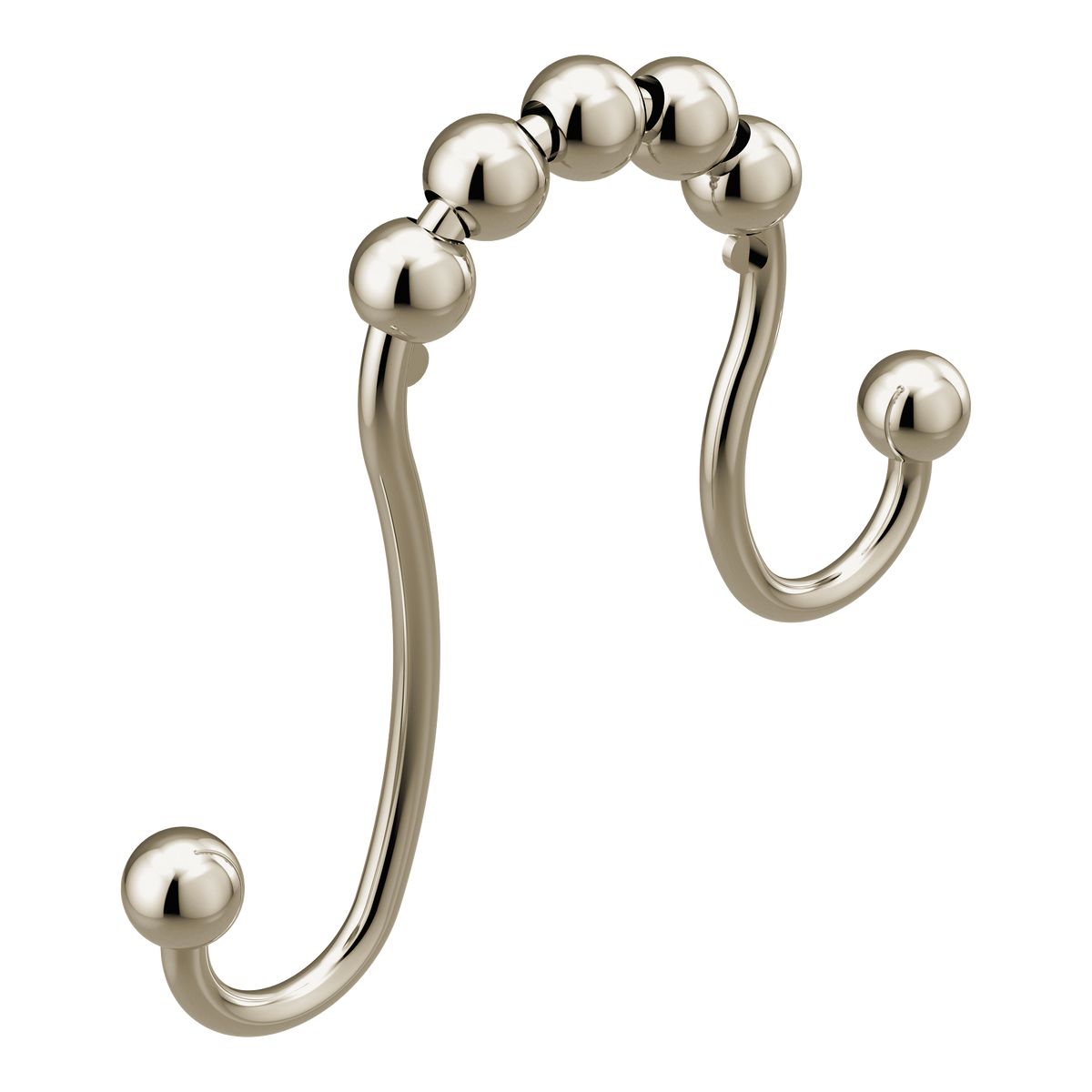 Moen Shower Curtain Rings SR2201 in Polished Nickel (SR2201NL)