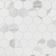 MSI Eden Statuary 2 x 2 Matte Porcelain mosaic (NEDEST2X2HEX) – MSI product image