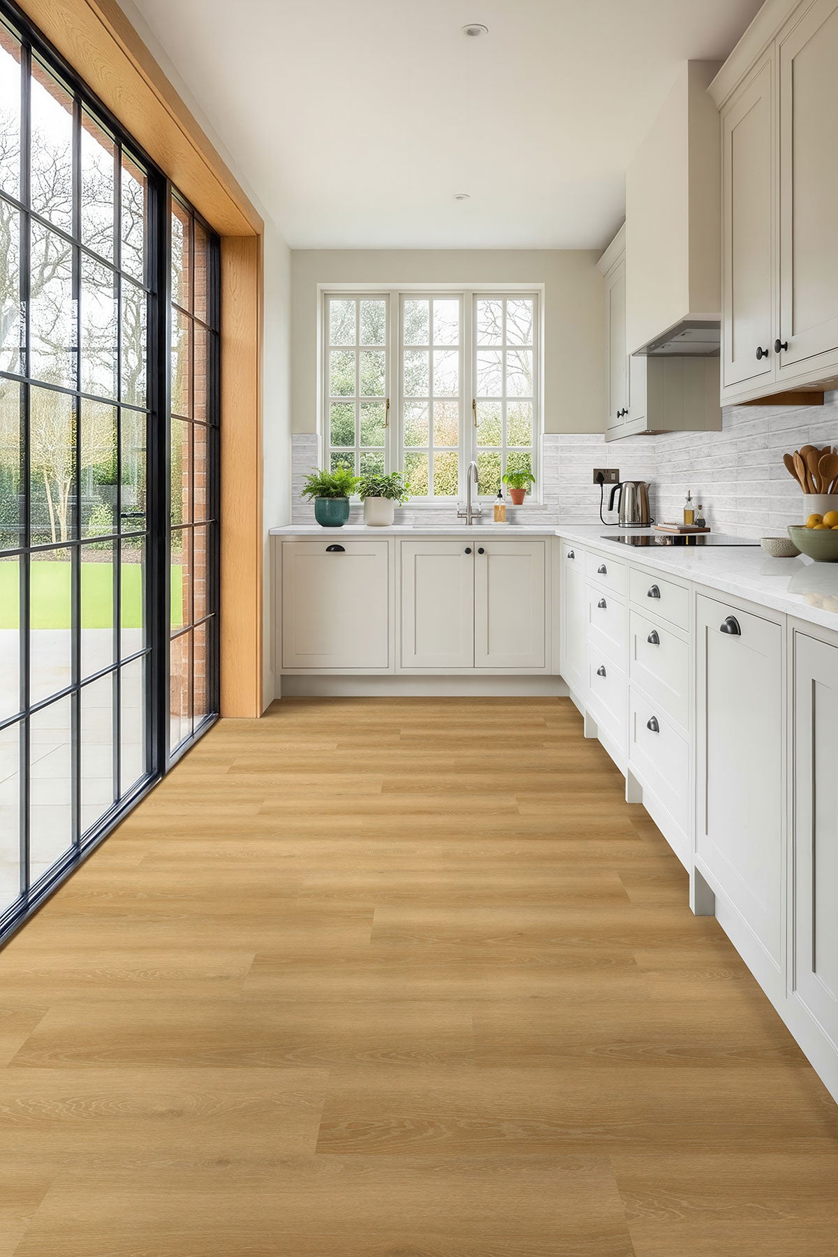 MSI Stella LA Perla 2 x 10 Glossy Porcelain tile (NSTELAPEA2X10G) – MSI room scene (kitchen)