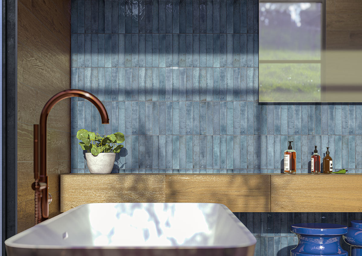 MSI Stella Oceano 2 x 10 Glossy Porcelain tile (NSTEOCE2X10G) – MSI room scene