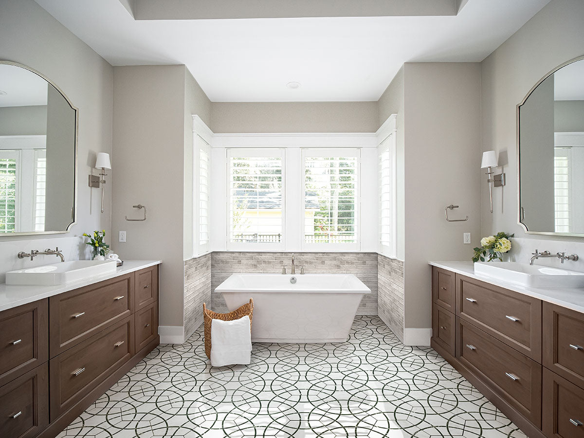 MSI Stella Rhino 2 x 10 Glossy Porcelain tile (NSTERHI2X10G) – MSI room scene (kitchen)