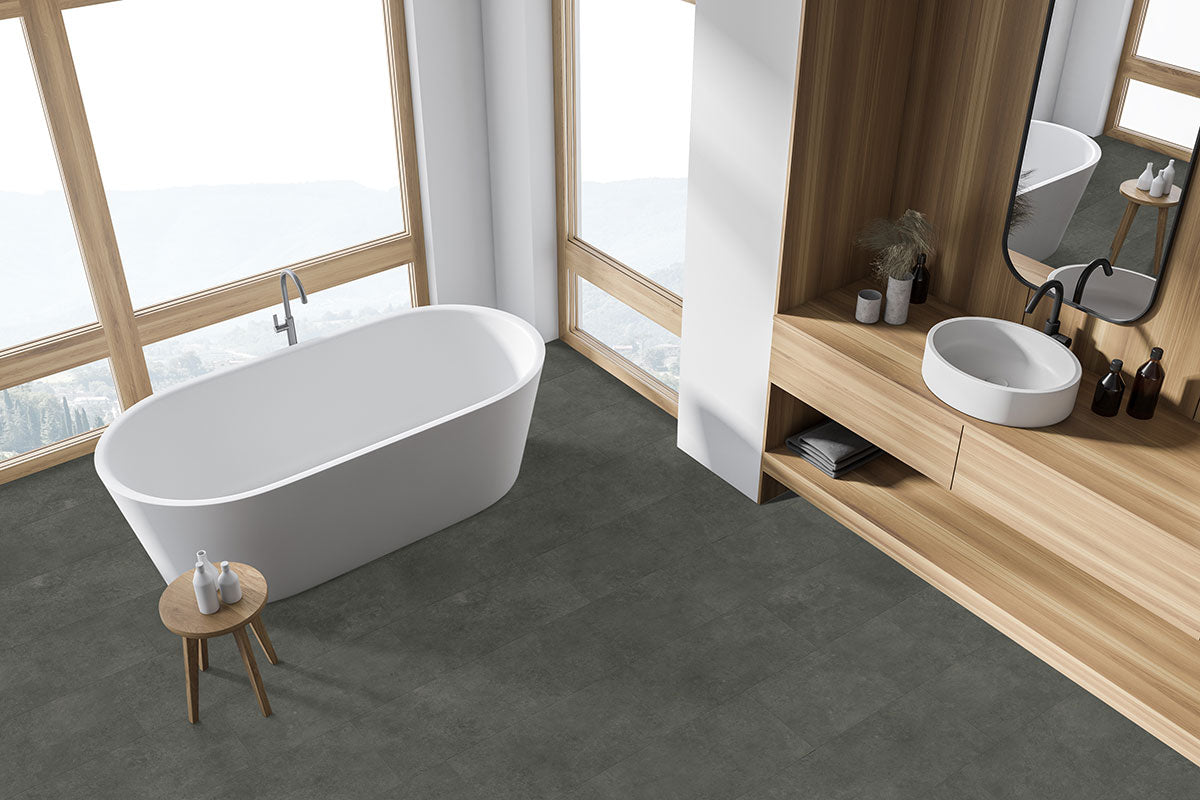 MSI Trecento Stormbound luxury vinyl plank 12 x 24 (VTRSTOBOU12X24-5MM-12MIL)