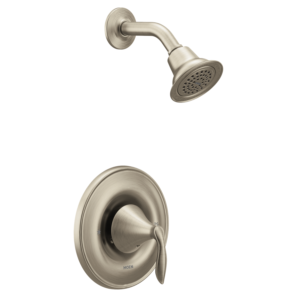 Moen Eva Posi-Temp Eco-Performance Shower Only T2132EP in Brushed Nickel (T2132EPBN)