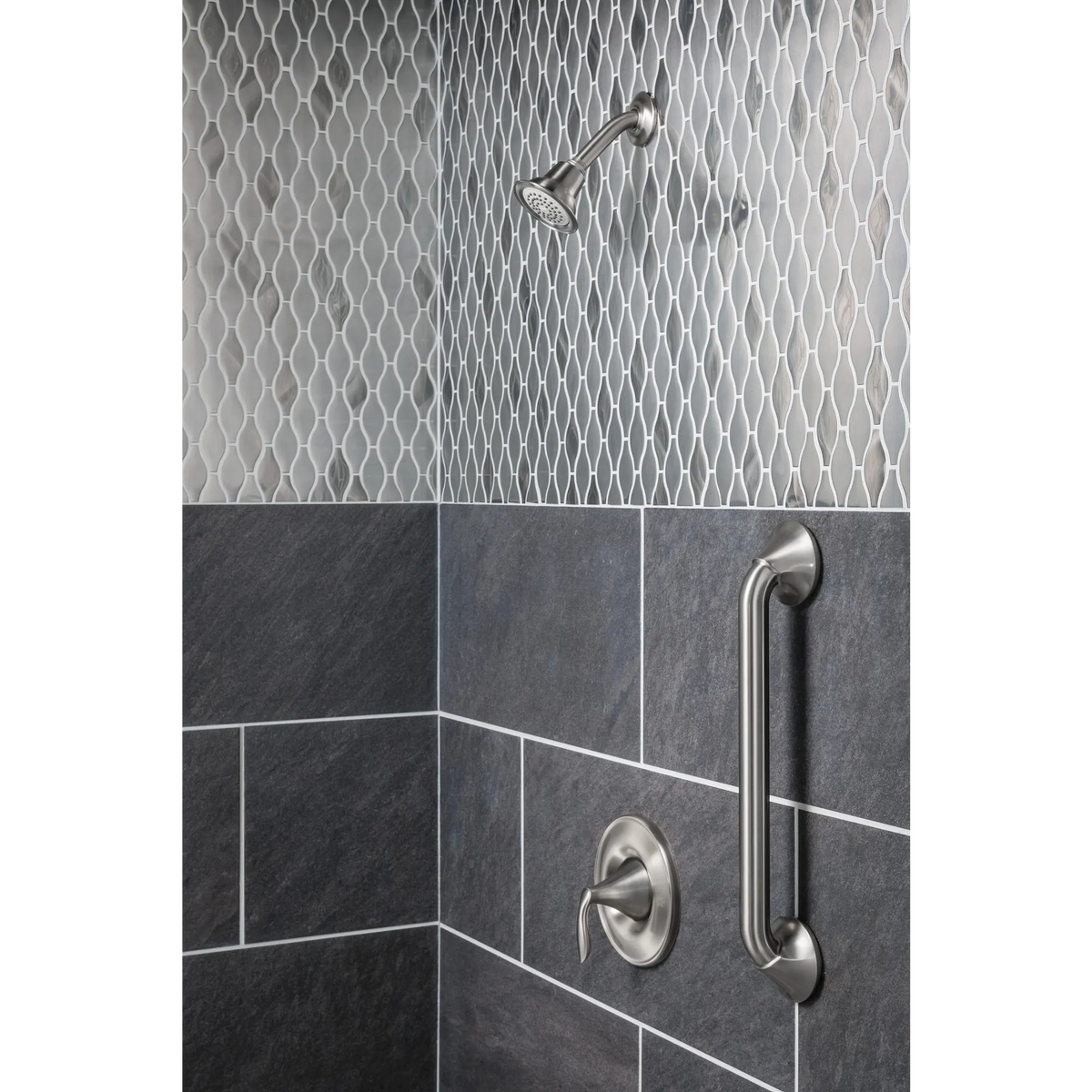 Moen Eva Posi-Temp Shower Only T2132 in Brushed Nickel (T2132BN) - view 6