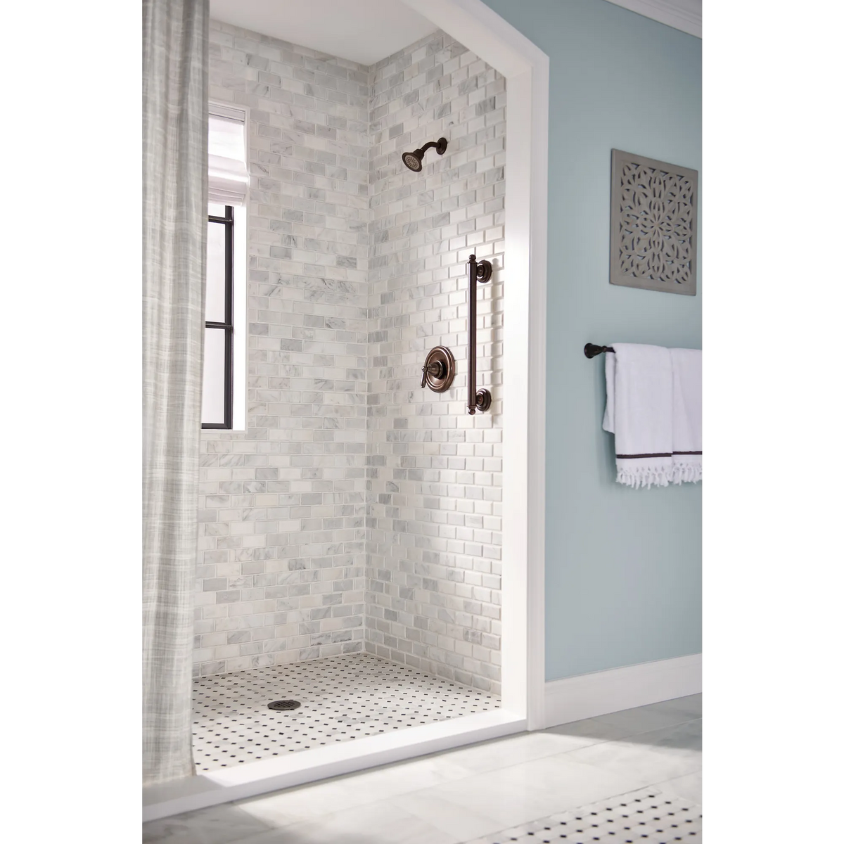 Moen Brantford 24" Designer Grab Bar YG2224 in Oil Rubbed Bronze (YG2224ORB) - view 3