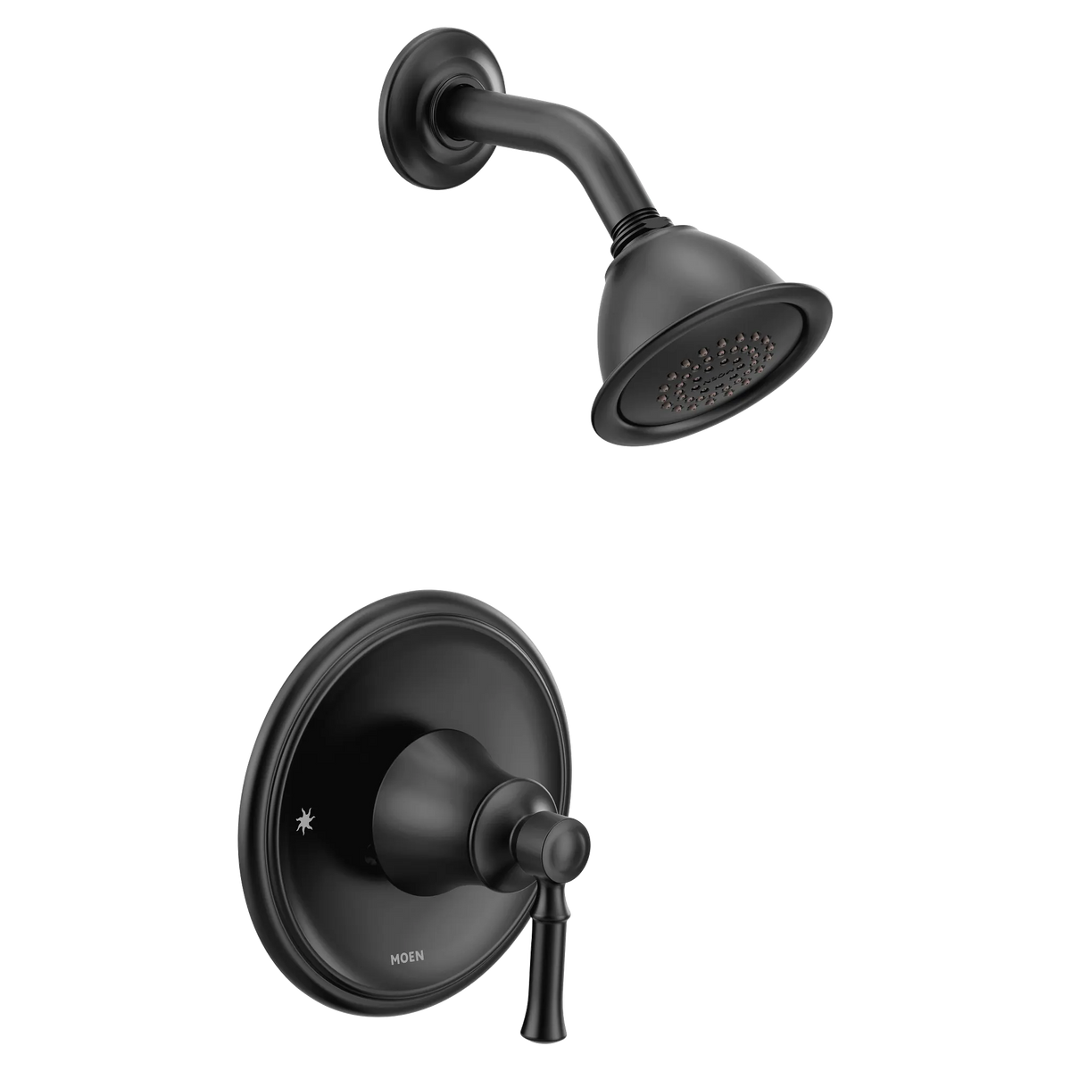 Moen Dartmoor Posi-Temp Shower Only T2182 in Matte Black (T2182BL) - view 2