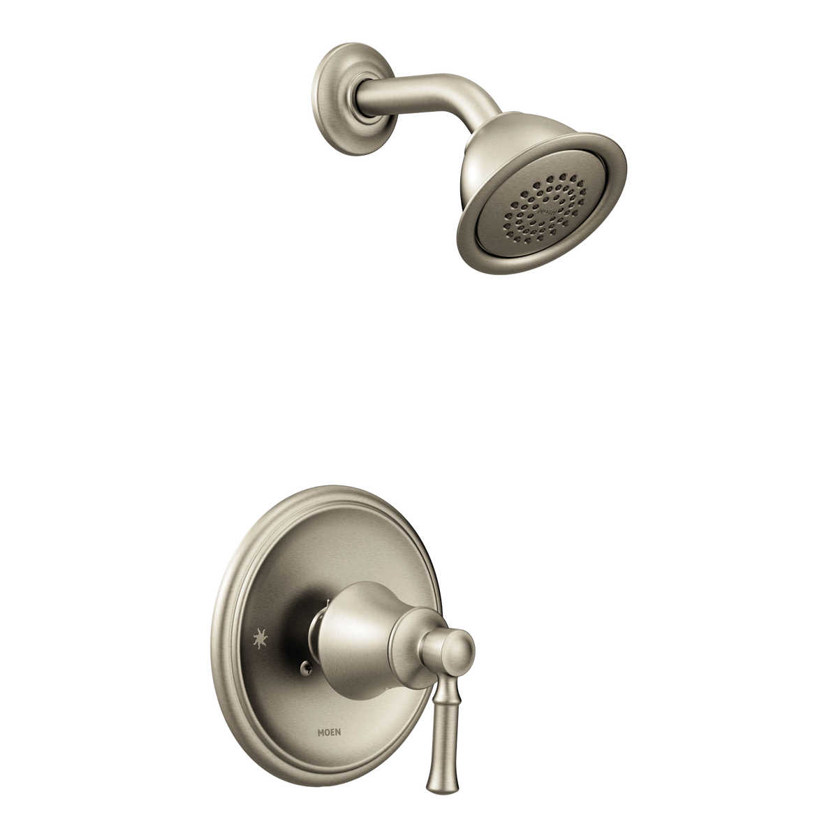 Moen Dartmoor Posi-Temp Shower Only T2182 in Brushed Nickel (T2182BN)