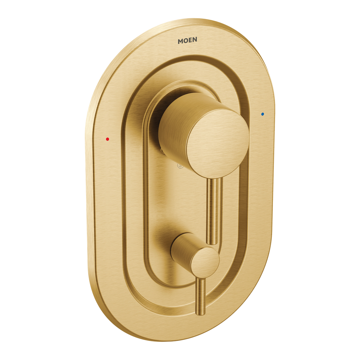 Moen Align Posi-Temp with Diverter Tub/Shower Valve Only T2190 in Brushed Gold (T2190BG)