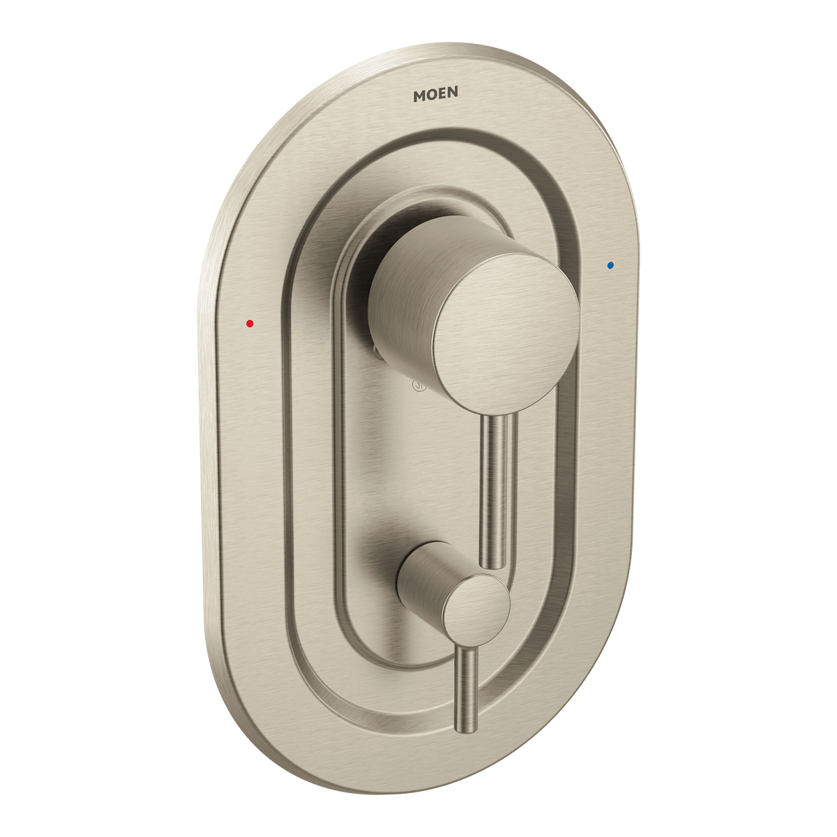 Moen Align Posi-Temp with Diverter Tub/Shower Valve Only T2190 in Brushed Nickel (T2190BN)