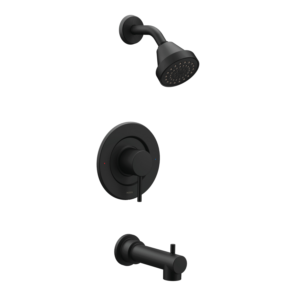 Moen Align Posi-Temp Tub/Shower T2193 in Matte Black (T2193BL)