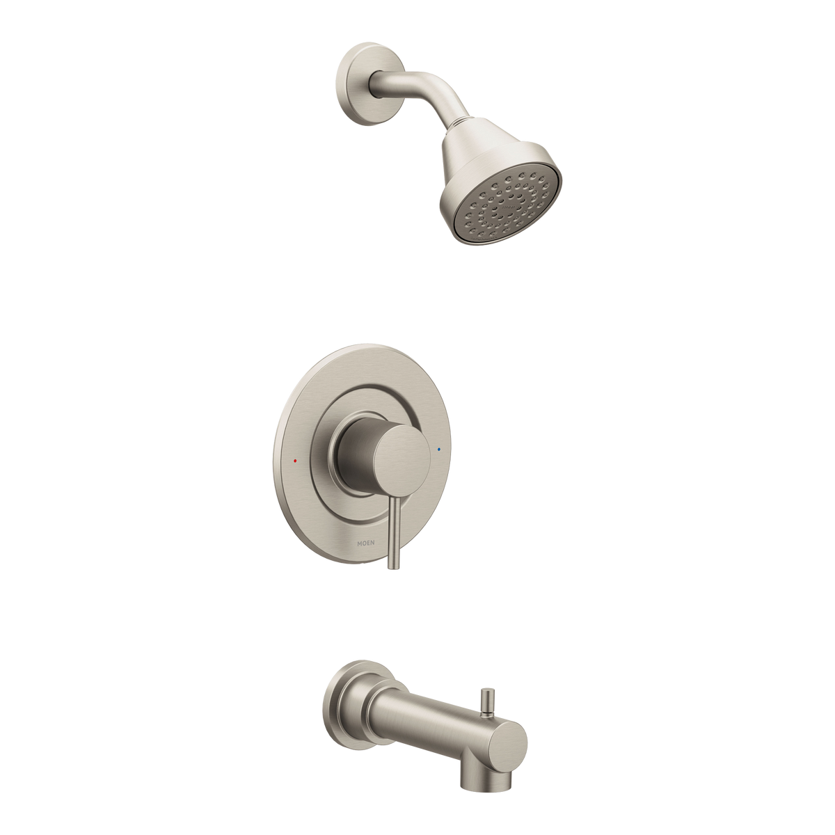 Moen Align Posi-Temp Eco-Performance Tub/Shower T2193EP in Brushed Nickel (T2193EPBN)
