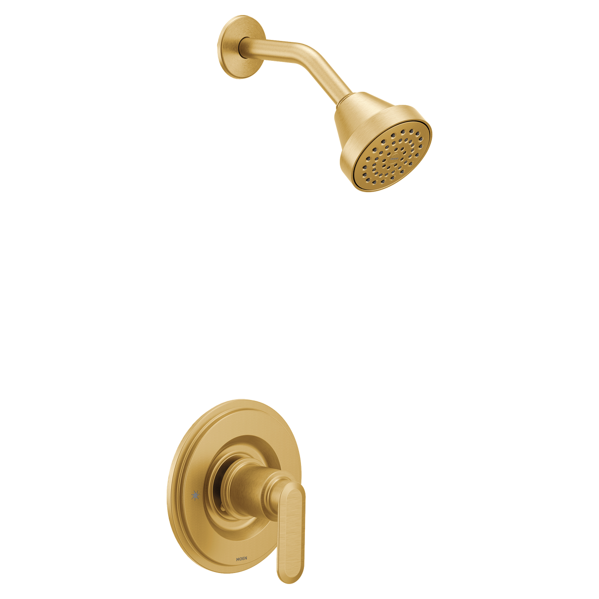 Moen Greenfield Posi-Temp Shower Only T2222EP in Brushed Gold (T2222EPBG)