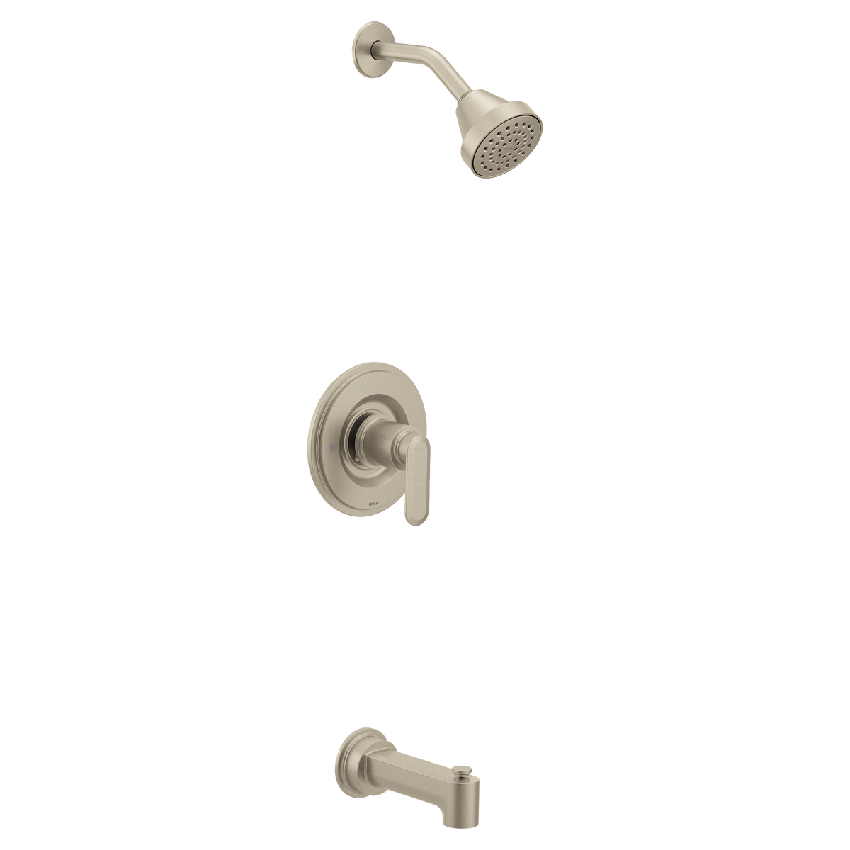 Moen Greenfield Posi-Temp Tub/Shower T2223EP in Brushed Nickel (T2223EPBN)