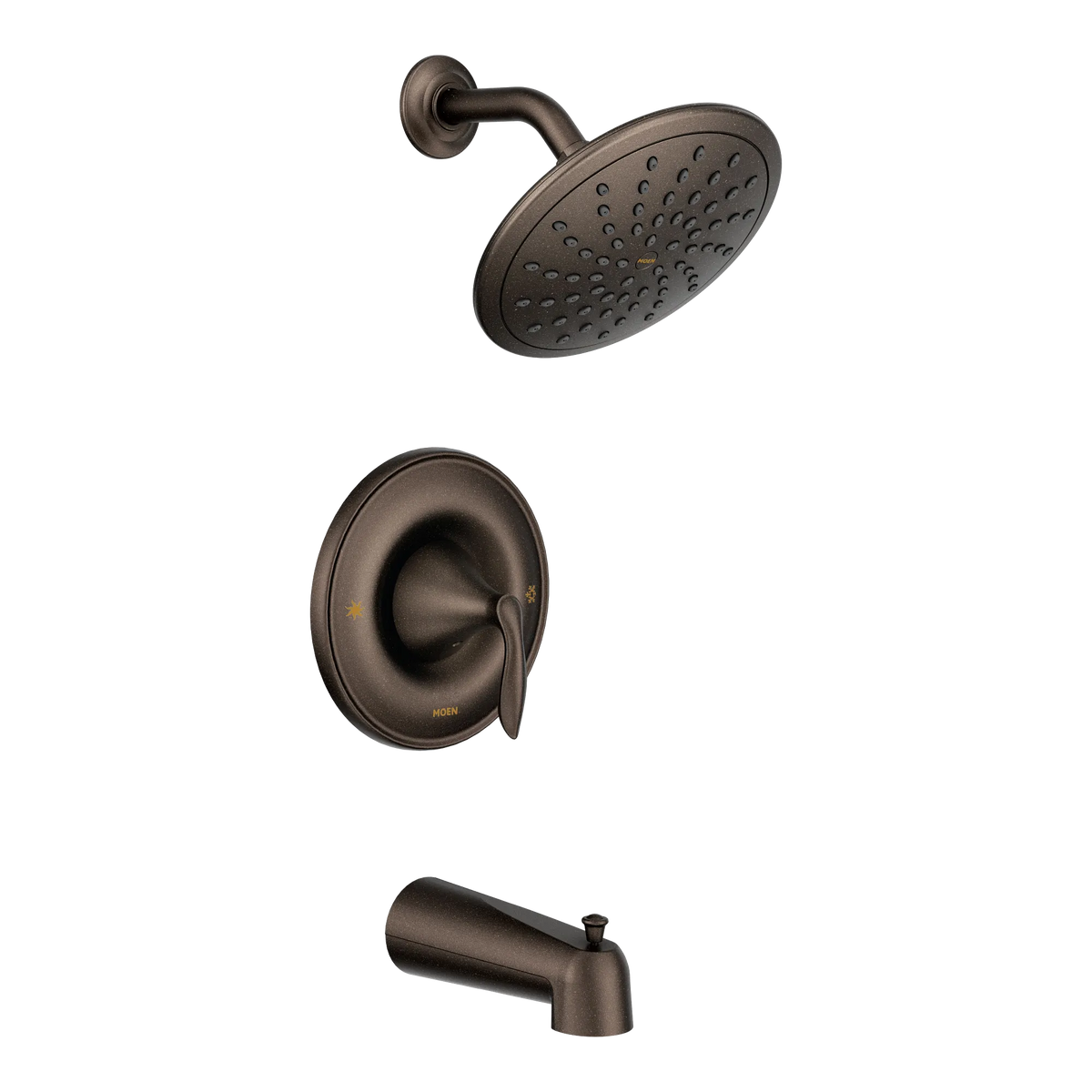 Moen Eva Posi-Temp Eco-Performance Tub/Shower T2233EP in Oil Rubbed Bronze (T2233EPORB) - view 2