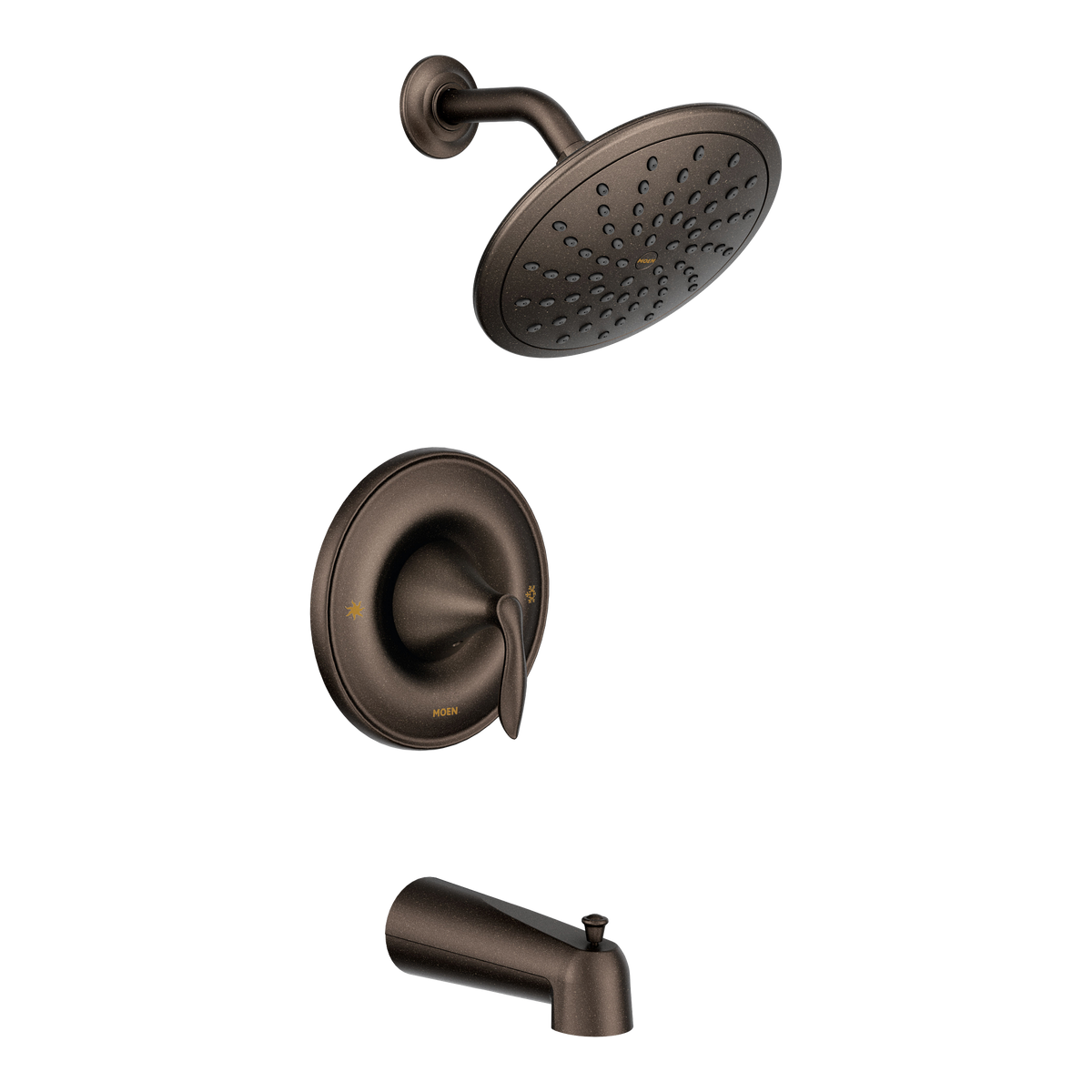 Moen Eva Posi-Temp Eco-Performance Tub/Shower T2233EP in Oil Rubbed Bronze (T2233EPORB)