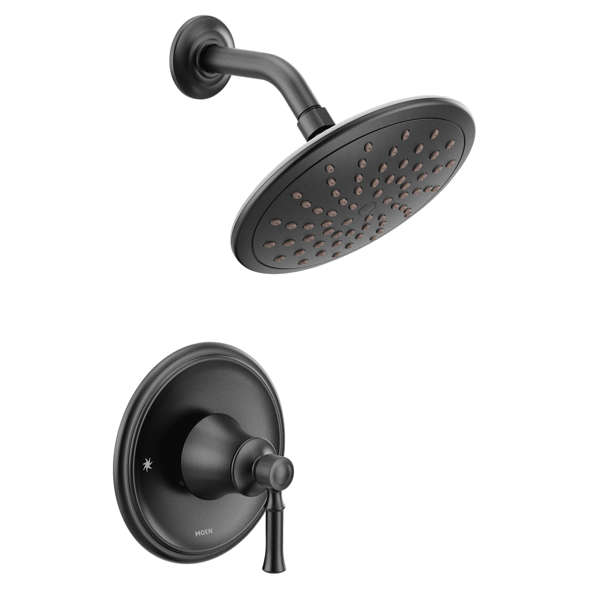 Moen Dartmoor Posi-Temp Eco-Performance Shower T2282EP in Matte Black (T2282EPBL)
