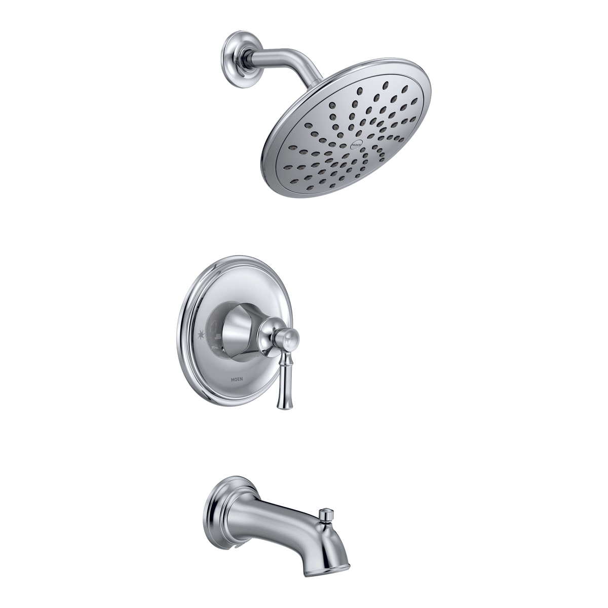 Moen Dartmoor Posi-Temp Eco-Performance Tub/Shower T2283EP in Chrome (T2283EP)