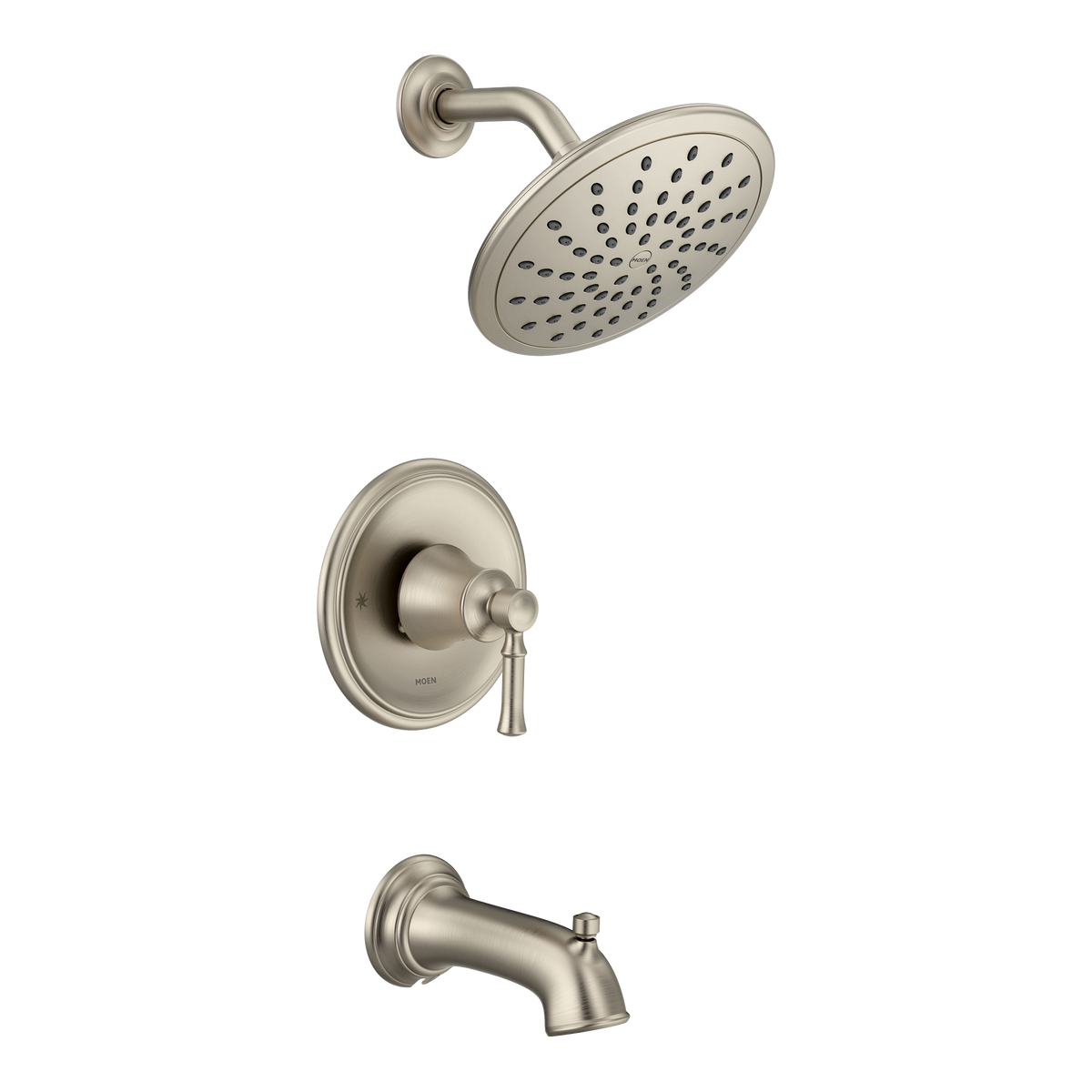 Moen Dartmoor Posi-Temp Eco-Performance Tub/Shower T2283EP in Brushed Nickel (T2283EPBN)