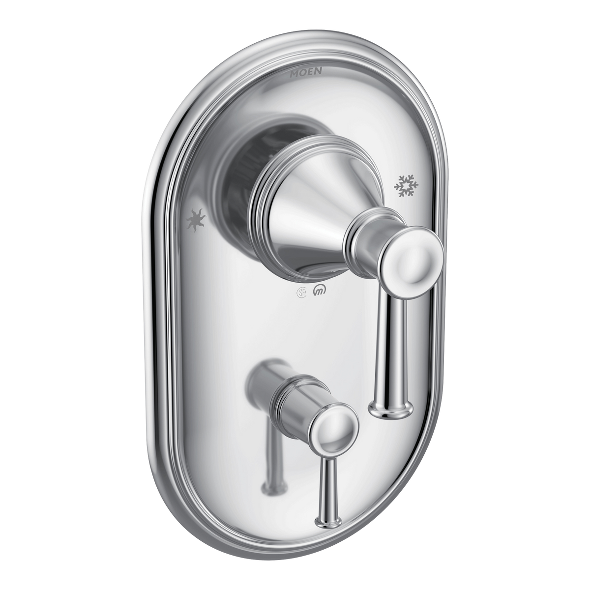 Moen Belfield Posi-Temp with Diverter Tub/Shower Valve Only T2310 in Chrome (T2310)