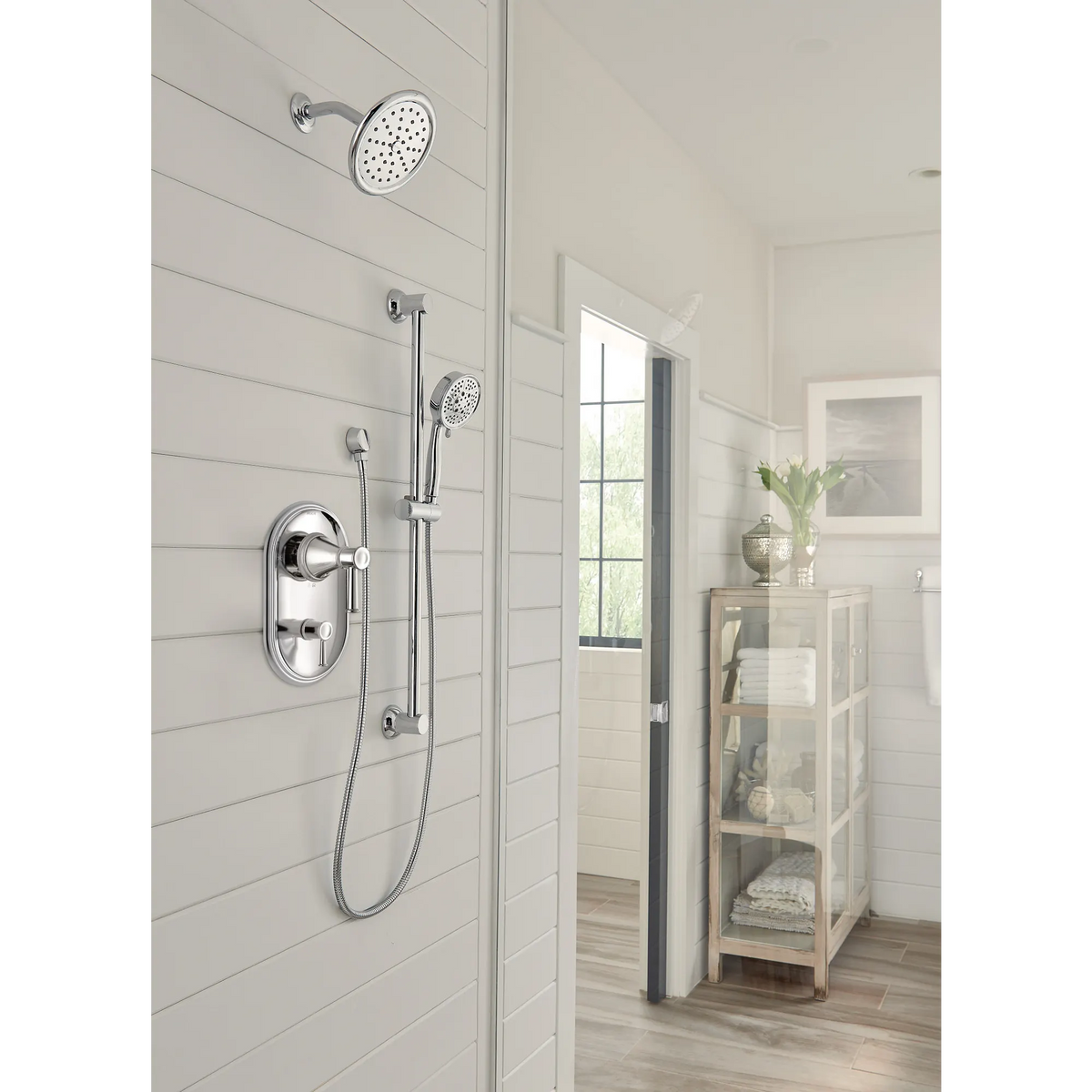 Moen Belfield Posi-Temp with Diverter Tub/Shower Valve Only T2310 in Chrome (T2310) - view 2