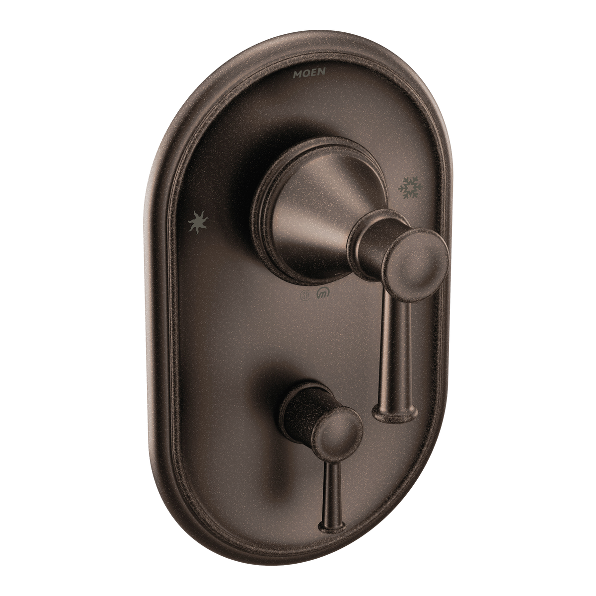 Moen Belfield Posi-Temp with Diverter Tub/Shower Valve Only T2310 in Oil Rubbed Bronze (T2310ORB)