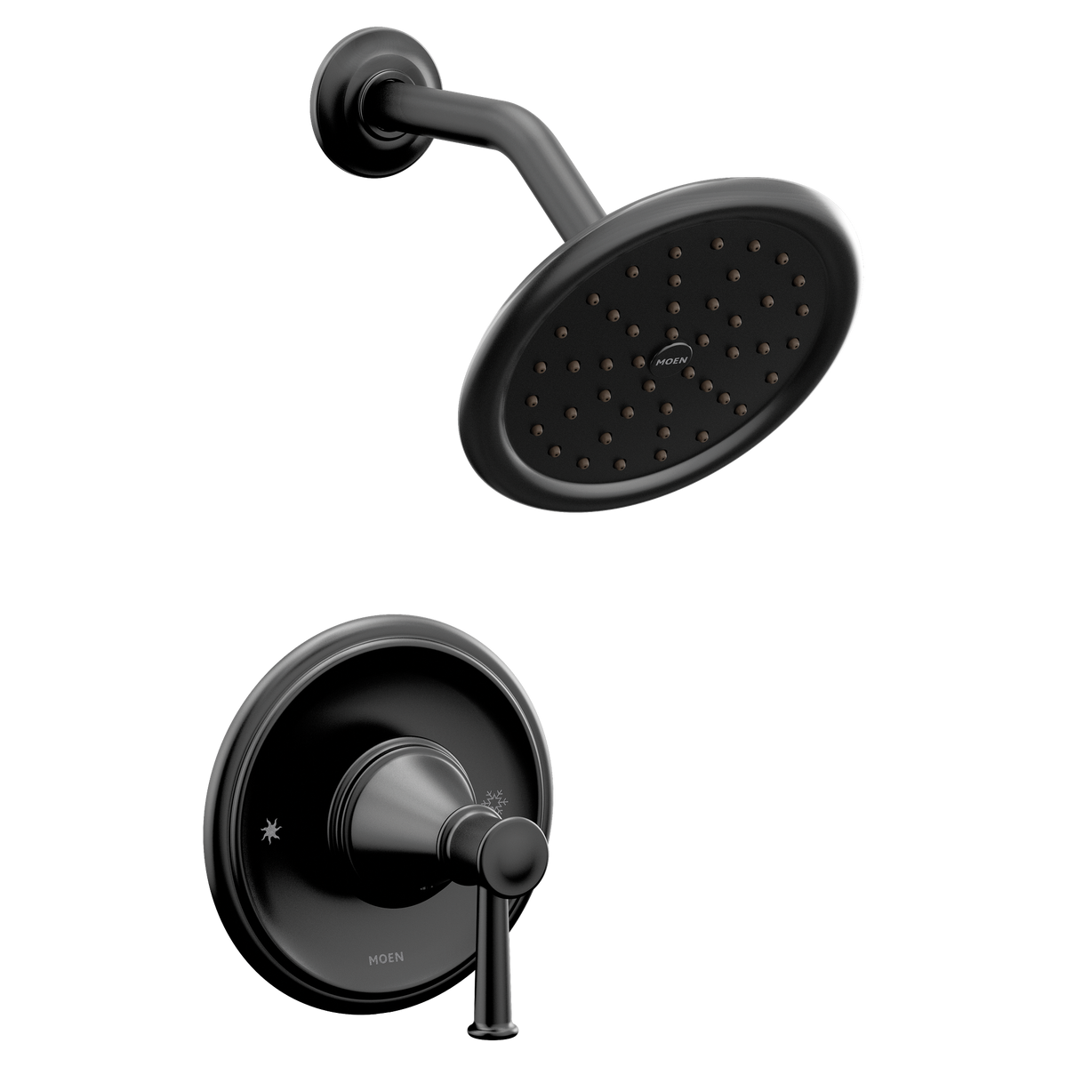 Moen Belfield Posi-Temp Eco-Performance Shower Only T2312EP in Matte Black (T2312EPBL)