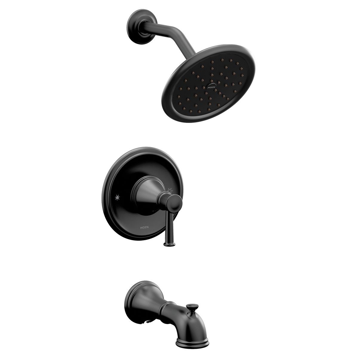 Moen Belfield Posi-Temp Tub/Shower T2313 in Matte Black (T2313BL)