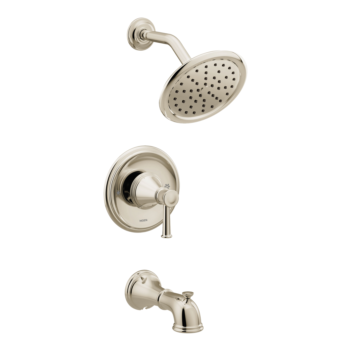 Moen Belfield Posi-Temp Tub/Shower T2313 in Polished Nickel (T2313NL)