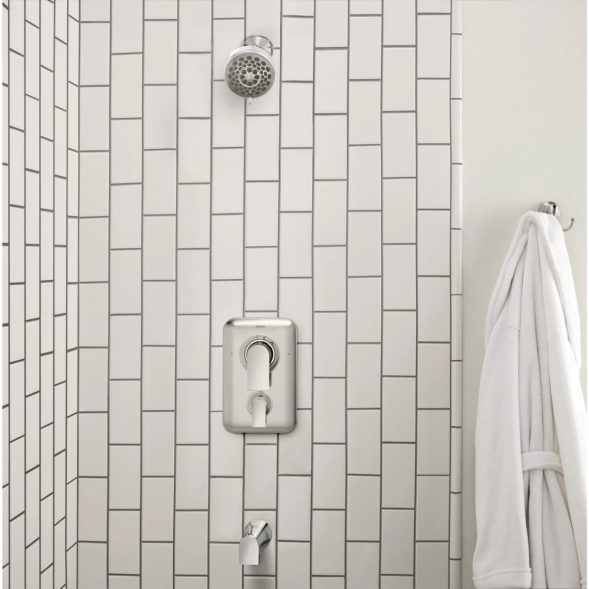 Moen Genta LX Posi-Temp with Diverter Valve Trim T2470 in Chrome (T2470) - view 2