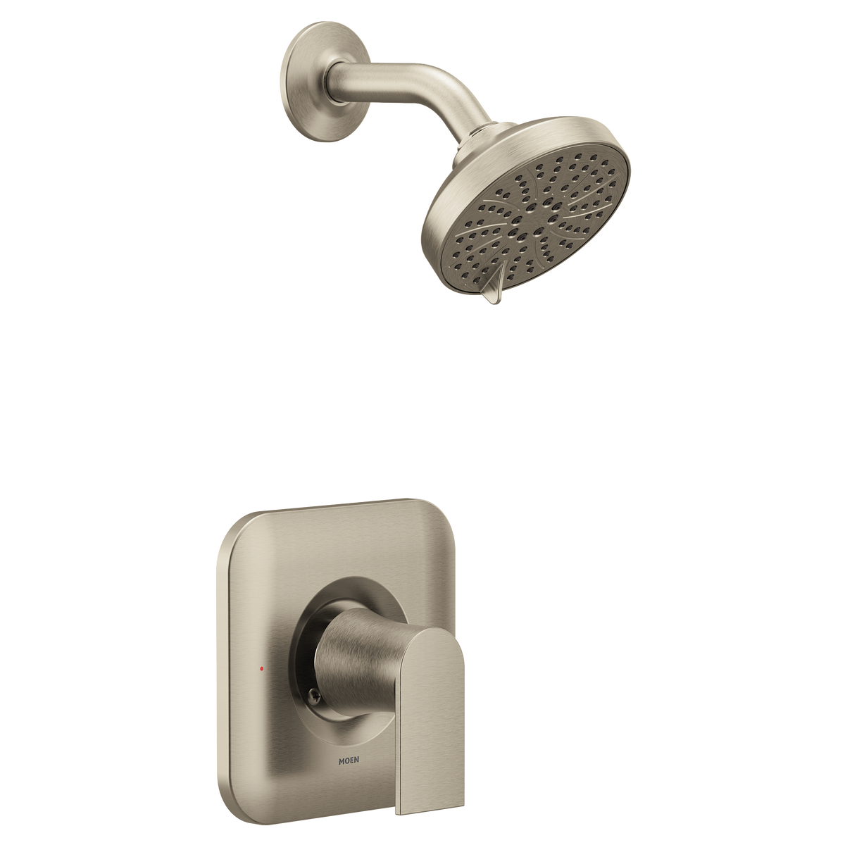 Moen Genta LX Posi-Temp Eco-Performance Shower Only T2472EP in Brushed Nickel (T2472EPBN)