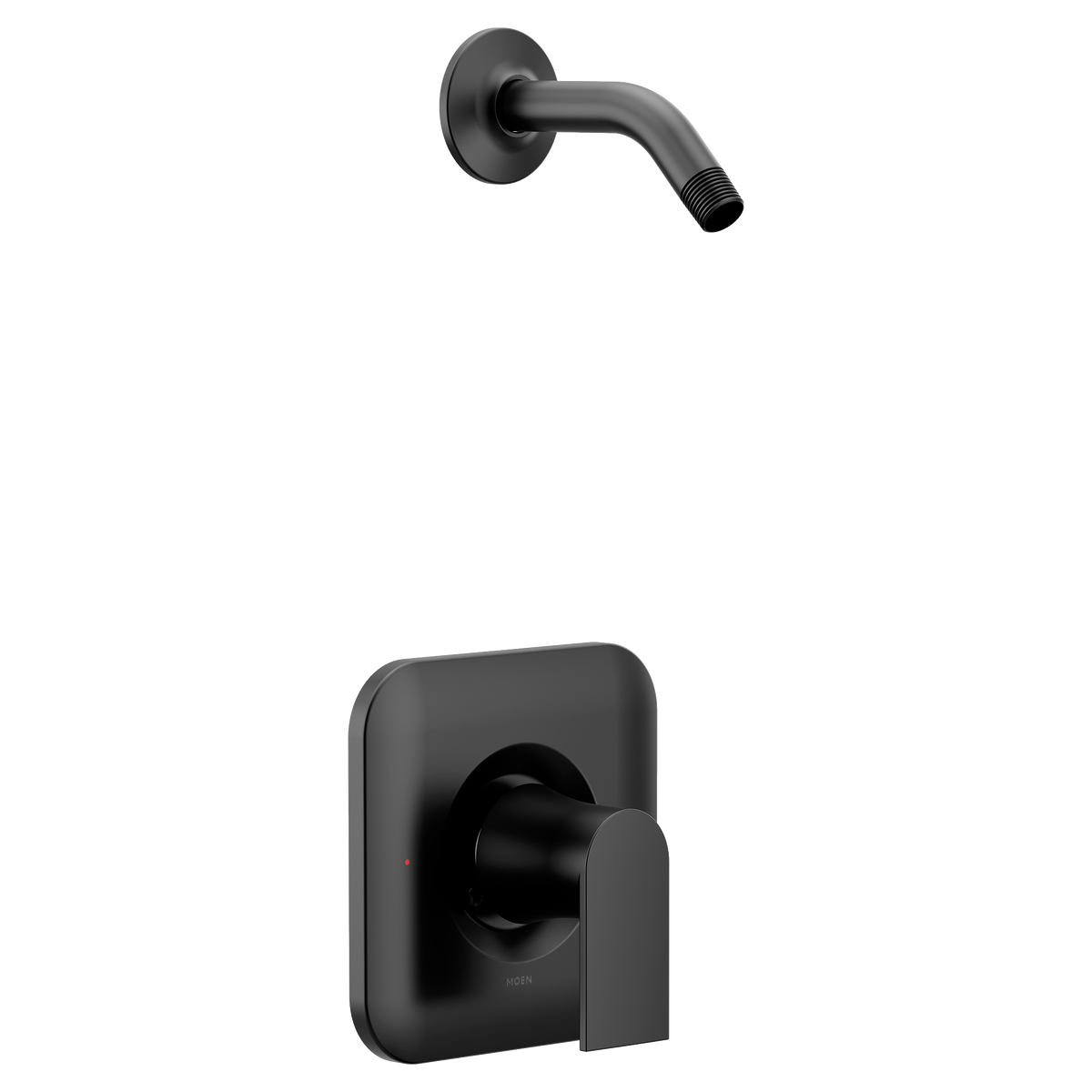 Moen Genta LX Posi-Temp Shower Only - No Head T2472NH in Matte Black (T2472NHBL)