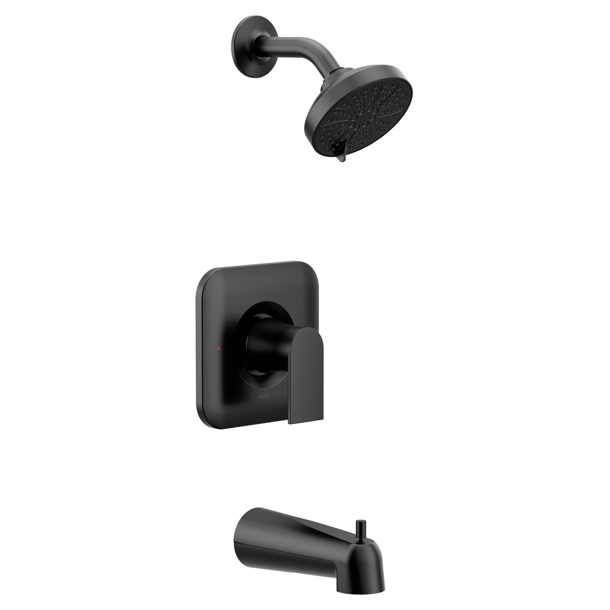 Moen Genta LX Posi-Temp Eco-Performance Tub/Shower T2473EP in Matte Black (T2473EPBL)