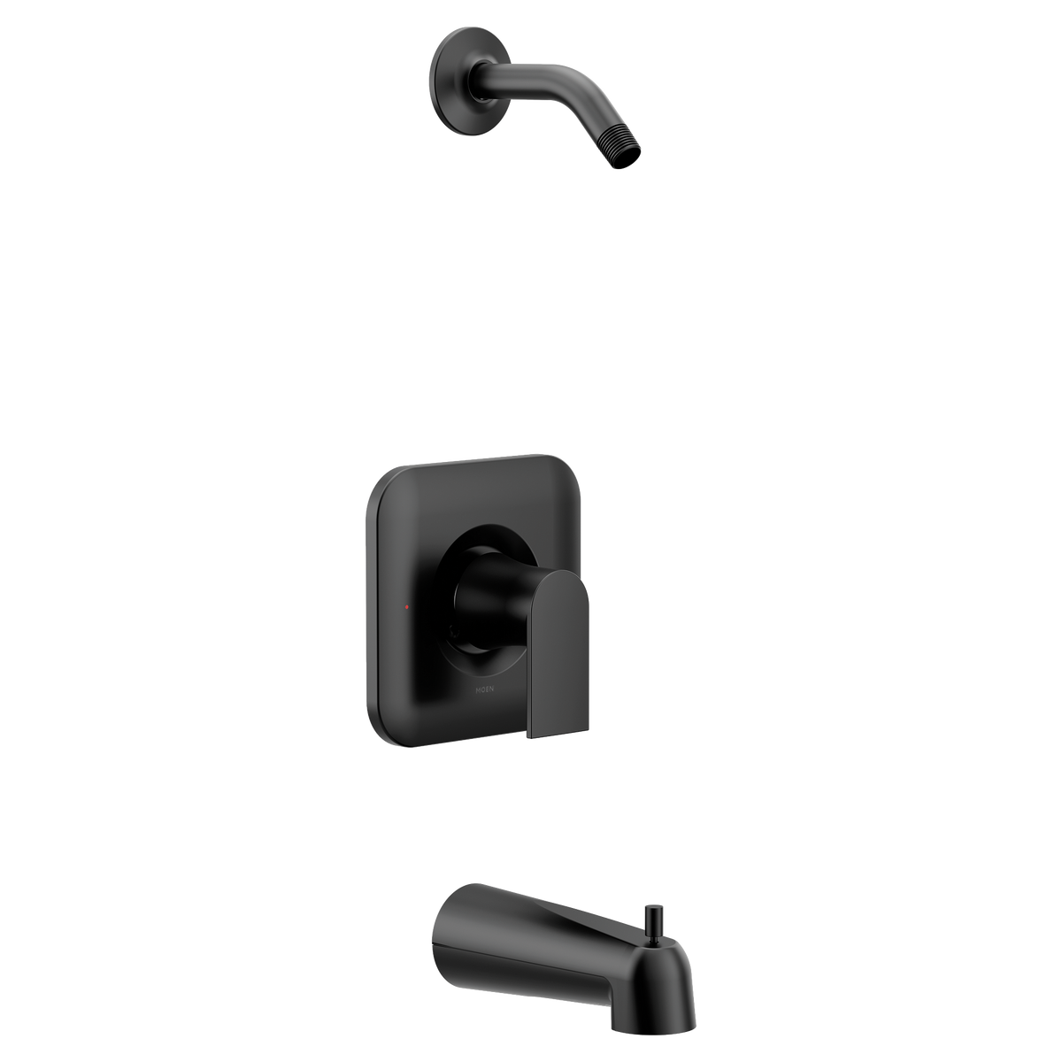 Moen Genta LX Posi-Temp Tub/Shower - No Head T2473NH in Matte Black (T2473NHBL)