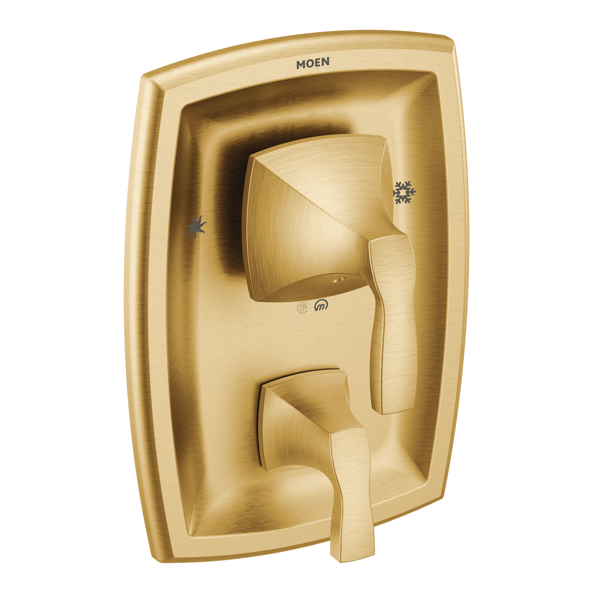 Moen Voss Posi-Temp with Diverter Valve Trim T2690 in Brushed Gold (T2690BG)