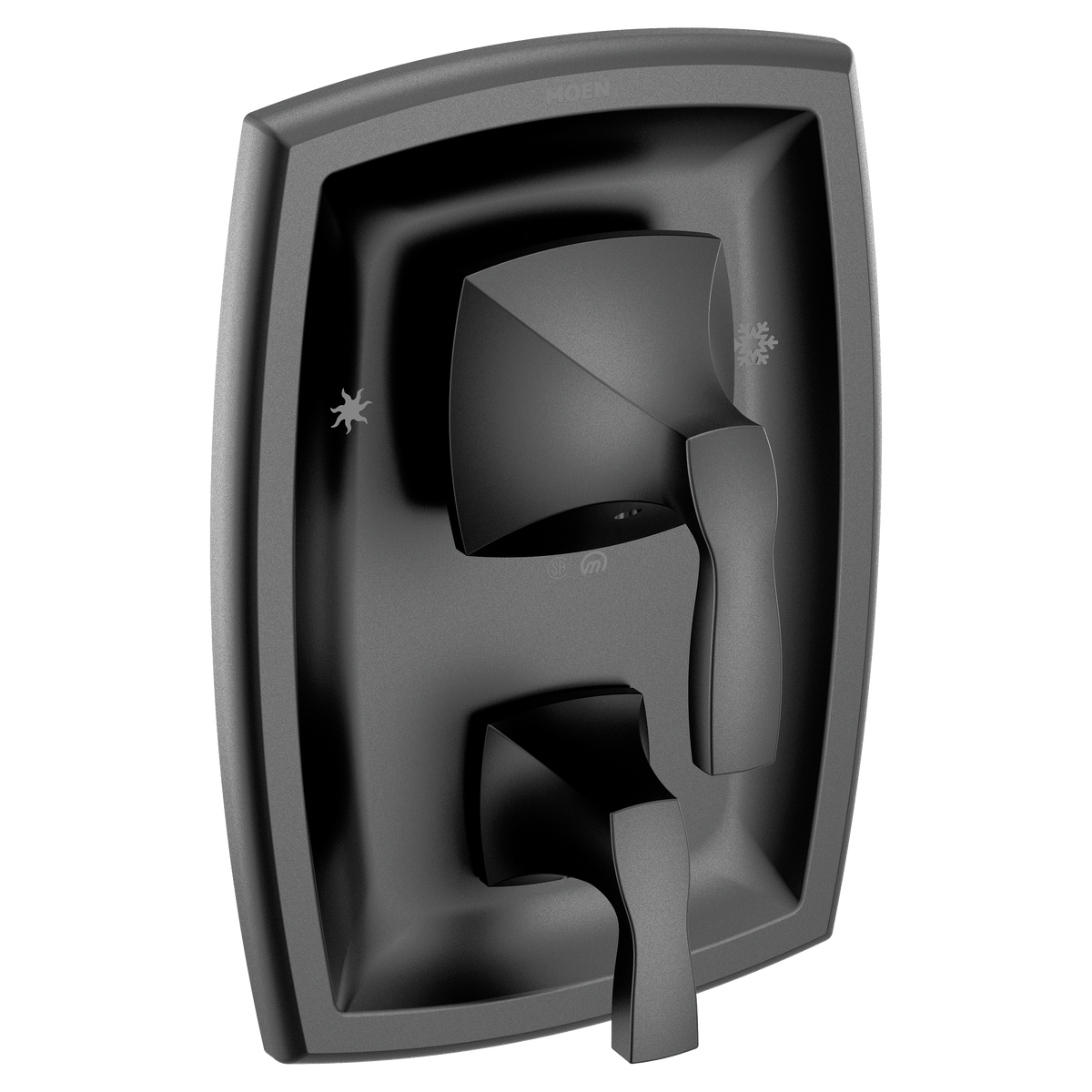 Moen Voss Posi-Temp with Diverter Valve Trim T2690 in Matte Black (T2690BL)