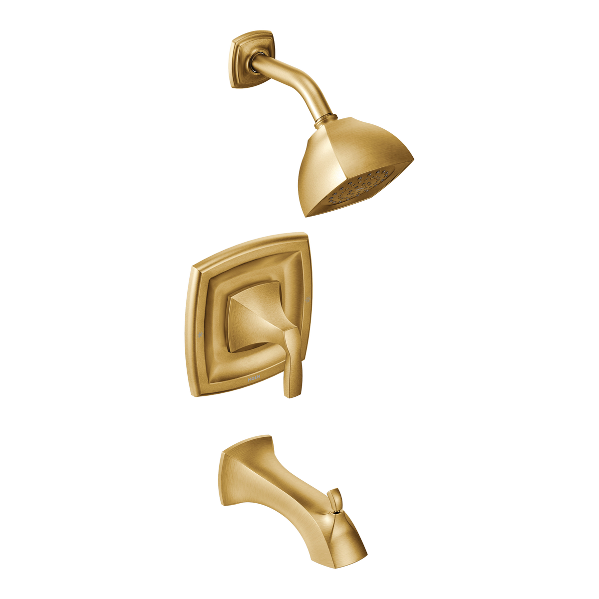Moen Voss Posi-Temp Tub/Shower T2693 in Brushed Gold (T2693BG)