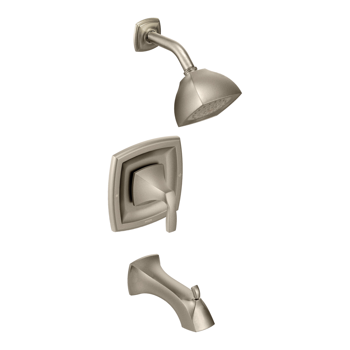 Moen Voss Posi-Temp Eco-Performance Tub/Shower T2693EP in Brushed Nickel (T2693EPBN)